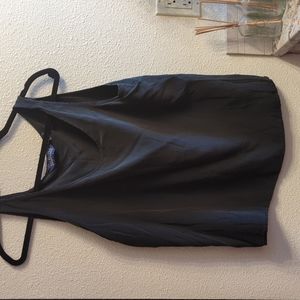 Black silk tank by Nordstrom size 16